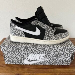 Air Jordan 1 Retro Low "BLACK CEMENT" 2023 - Size 12 - CZ0790 001